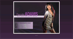 Desktop Screenshot of pierrette-adams.com