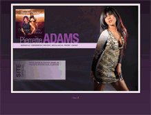 Tablet Screenshot of pierrette-adams.com